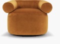 Moderne Huggy Swivel -stoel