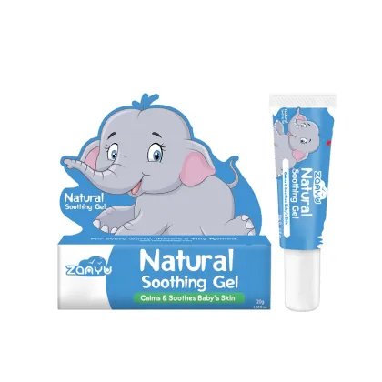 Pure Natural Soothing Gel for Baby Skin Relief and Calming