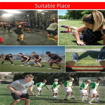 KangXia 61cm Latex Rubber Resistance Exercise Bands Set with Customizable Logo: Echo Fitness Resistance Bands