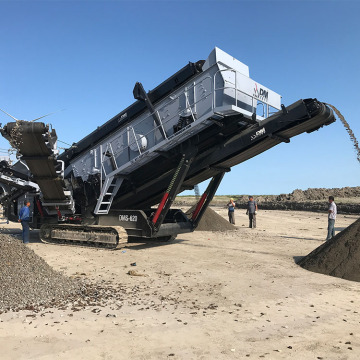 Hochwertiges bewegliches Steinbruchstein -Screening -Werk für den Bergbau