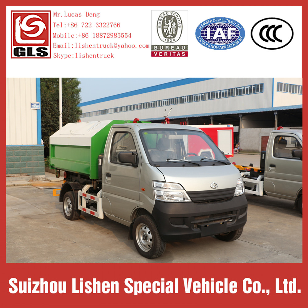 4*2 Swing-arm Garbage Truck for Sale Mini