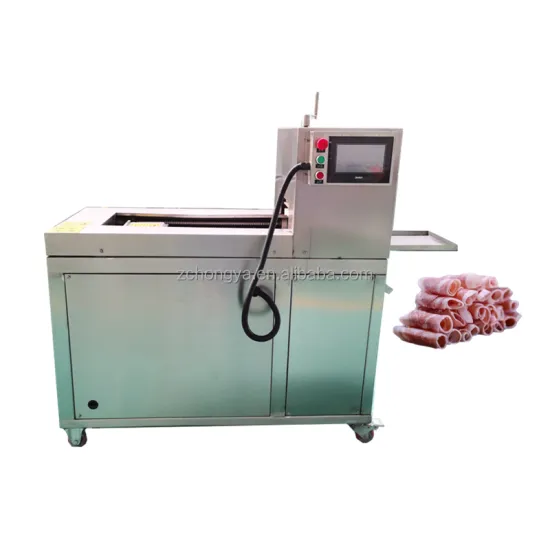 Wholesale Industrial Electric Frozen Meat Slicer Cutting Machine 0.2-5mm Thickness Adjustment