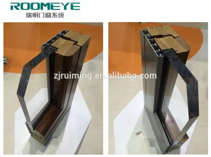 ROOMEYE aluminium windows double glass window and door aluminium glass door design,