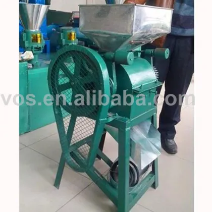 Grain Flake Flattening Machine: Small Oats Corn Soybean Wheat Rice Sorghum Processing Equipment