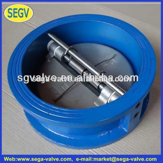 stainless steel 8mm dual plate check valve