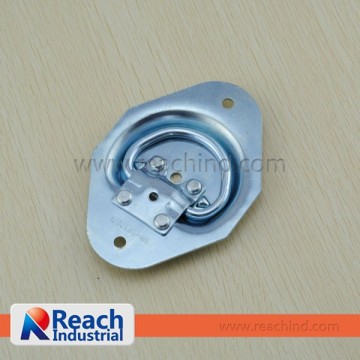 Floor Mount D Ring, Recessed Anchor Point, Tie Down