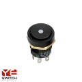 Waterproof 5A 250VAC PushButton Switch dengan CE bersertifikat