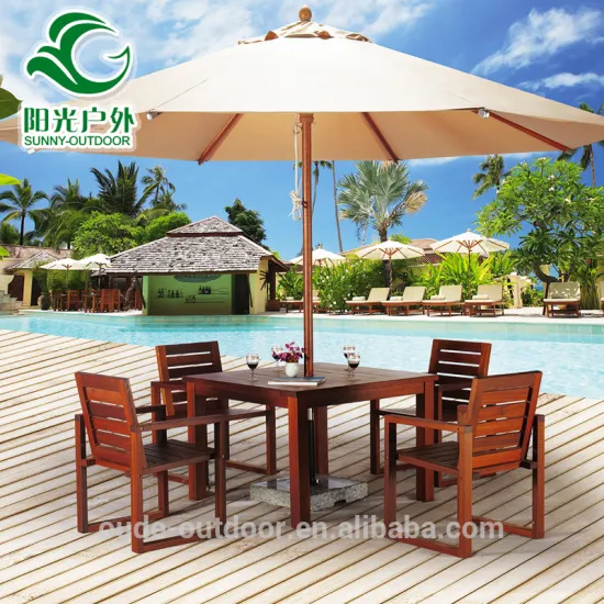 2016 Classic design reclaimed wood furniture outdoor with armrest chair