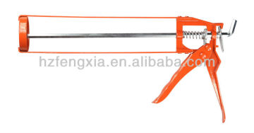 Professional 9 Inches Silicone Sturdy Skeleton Half Round Caulking Gun