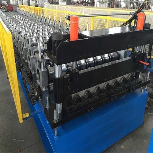 Color Steel Trapezoidal Tile Cold Roll Forming Machine