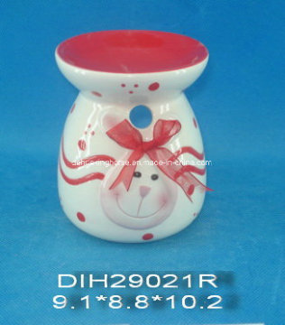Pintado a mano de cerámica Easter Bunny Incense Burner