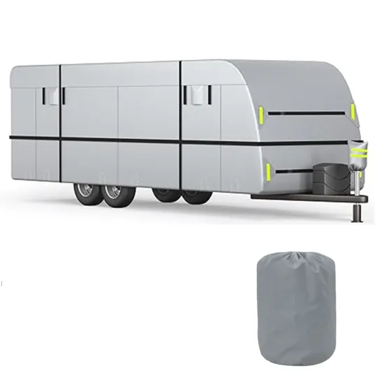 Waterproof UV-Resistant Durable Rip-Stop RV Cover for Outdoor Caravan Motorhomes