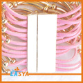 Berühmte Schmuckdesign Pink dünne Seil-Kette-Preis