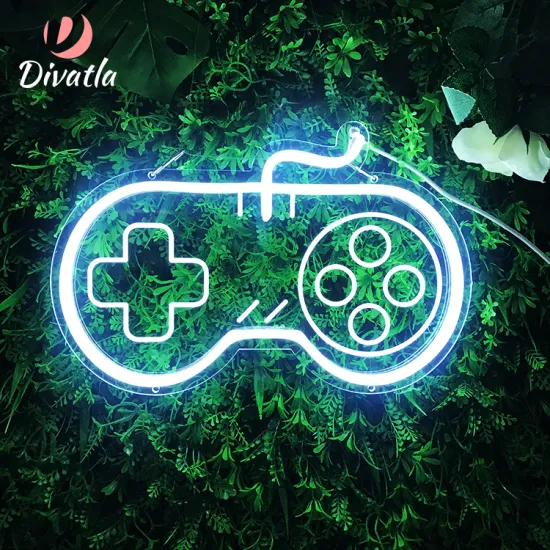 DIVATLA Fast Delivery RGB Gaming Pad with 5W LED Custom Neon Sign