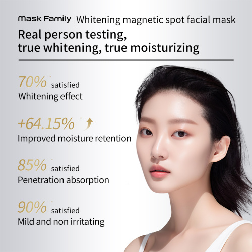 White Skin Mask Whitening magnetic dot moisturizing mask 10 PIECES Factory