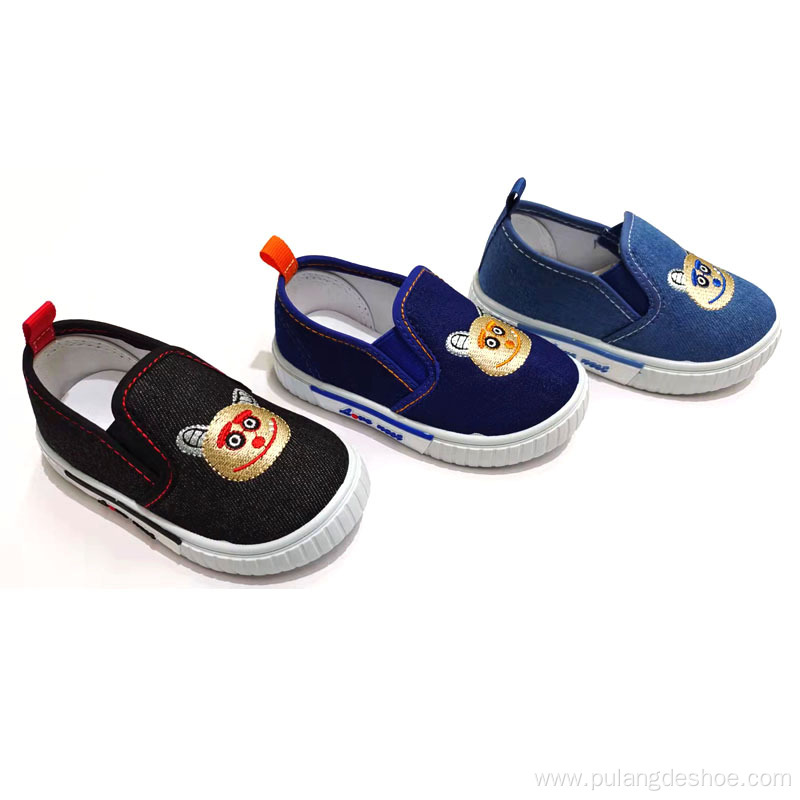 easy on and off baby canvas shoes