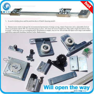Semi-Automatic Sliding Door