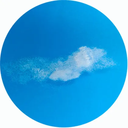 Far Infrared 6D 60MM Siliconized Polyester Fiber