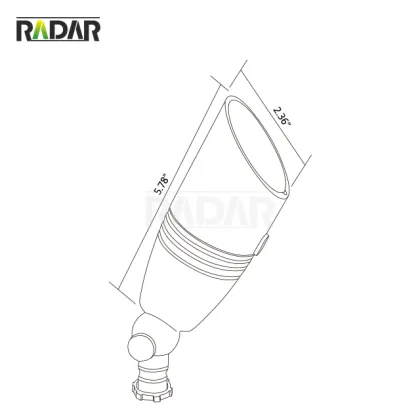 Cast Aluminum LED Outdoor Landscape Lighting Garden Spot Lights