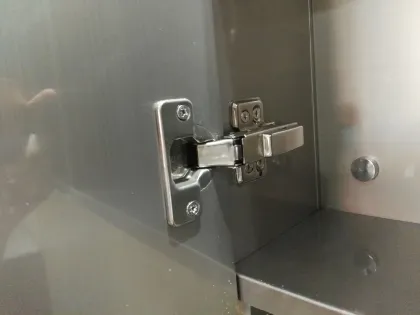 stainless steel wall hang bathroom mirror cabinet
