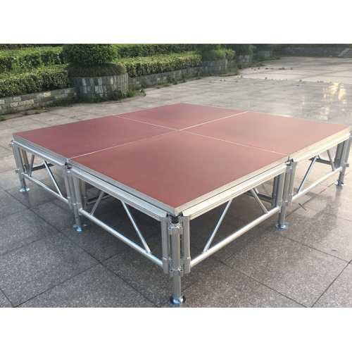 escenario exterior portátil con techo