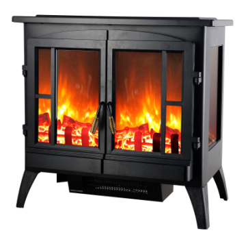1800W Realistic Flame Effect Freestanding Stove: The Perfect Heating Solution