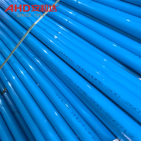 Blue high density polyethylene rod  colored HDPE Rod