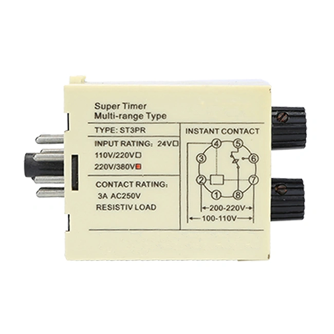 China Relé temporizador digital ST3PA-B Fabricantes