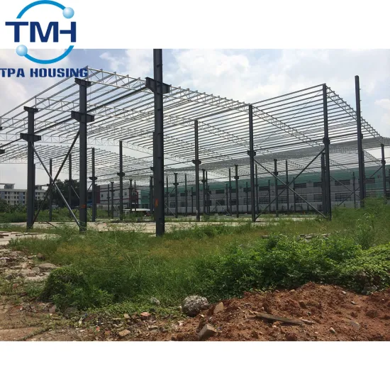 prefabricated steel structure building warehouse in europe
