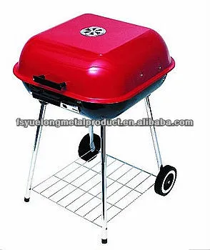 18'' Square Shape Bbq Grill Charcoal Grill Charbroiler outdoor kitchen