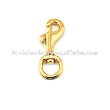 Fashion High Quality Metal Solid Brass Swivel Snap Hook