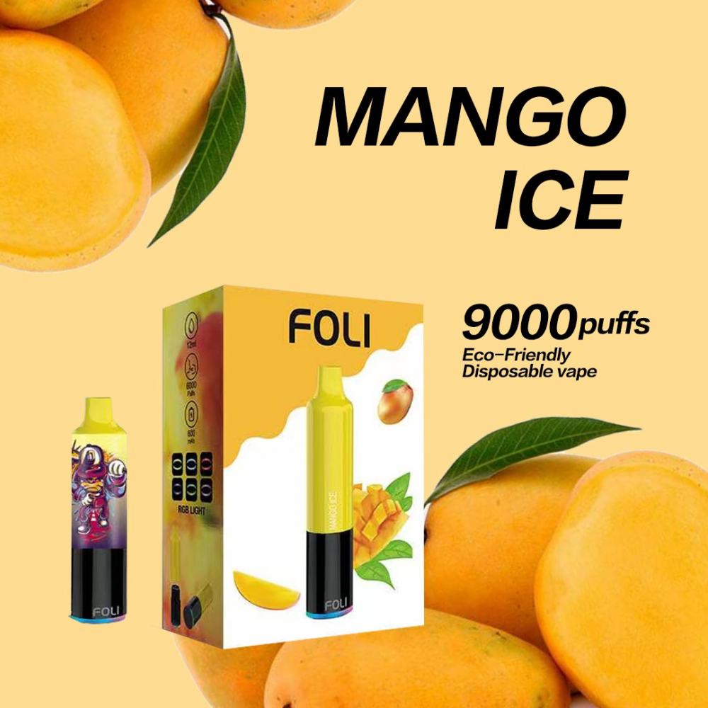 Foli Предварительно заполненные Pod одноразовый 9000 Puffs Vape 18ml