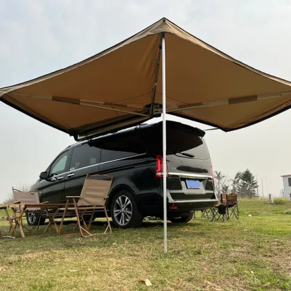 270 Degree Camping Roof Tent Awning with Annex Room - Fox Wing Awning for Cars