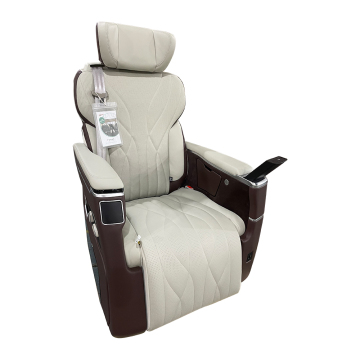 Electric Modified Luxury Car Seats: Leather Air Massage Front Row Passenger Seats