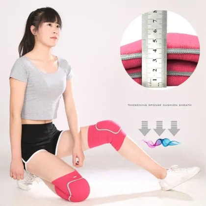 AOLIKES 1 Pair Volleyball Knee Pads Dance Football Skate Knee Brace Protector Sports Safety Kneepad Training Knee Support