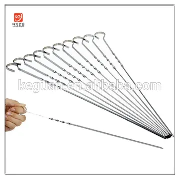 B-037 hot sale high quality stainless steel bbq skewer sticks