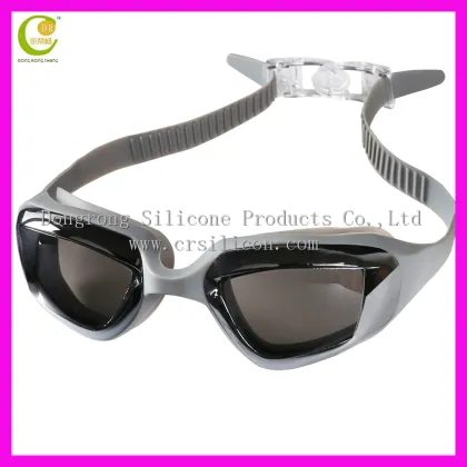 Fashion COOL silicon swimming googles /silicone swim glasses