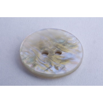 Resin imitation shell buttons for coats