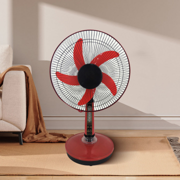 Smart Table Fan with LED Light - High Speed DC Electric Oscillating Fan