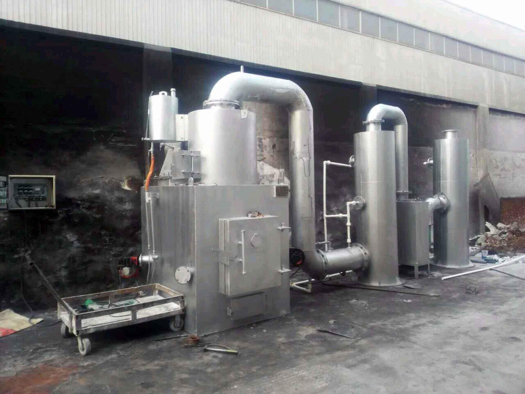 Rural township household waste incinerator