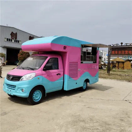 Customized taco food truck