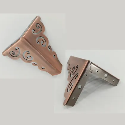 Wholesale Modern 130MM Brass Copper Triangle Golden Sofa Legs