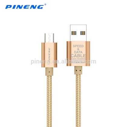 PINENG PN-306 Data & Charging Cable 1M for Samsung Xiaomi