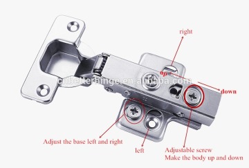 Furniture Hardware 3D adjustable hydraulic hinge for door