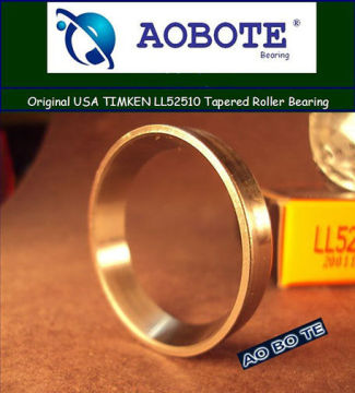 P5 Ll52510 Timken Taper Roller Bearings With Stainless Steel And Low Friction