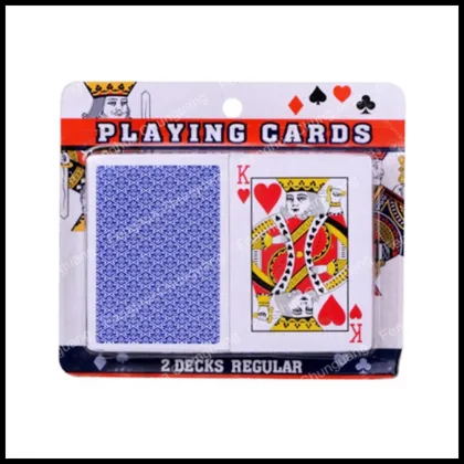 Top quality paper playing cards poker set poker cards