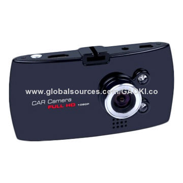 Remote Control Dual Lens Vehicle Car Camera, DVR Video Recorder with Cycle Recording