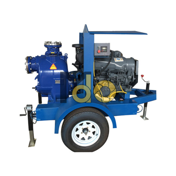 Self Priming Stainless Steel Water Pump with Diesel Engine for Sand