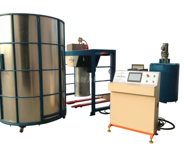 Semi-automatic mattress foaming machine in mattress factory