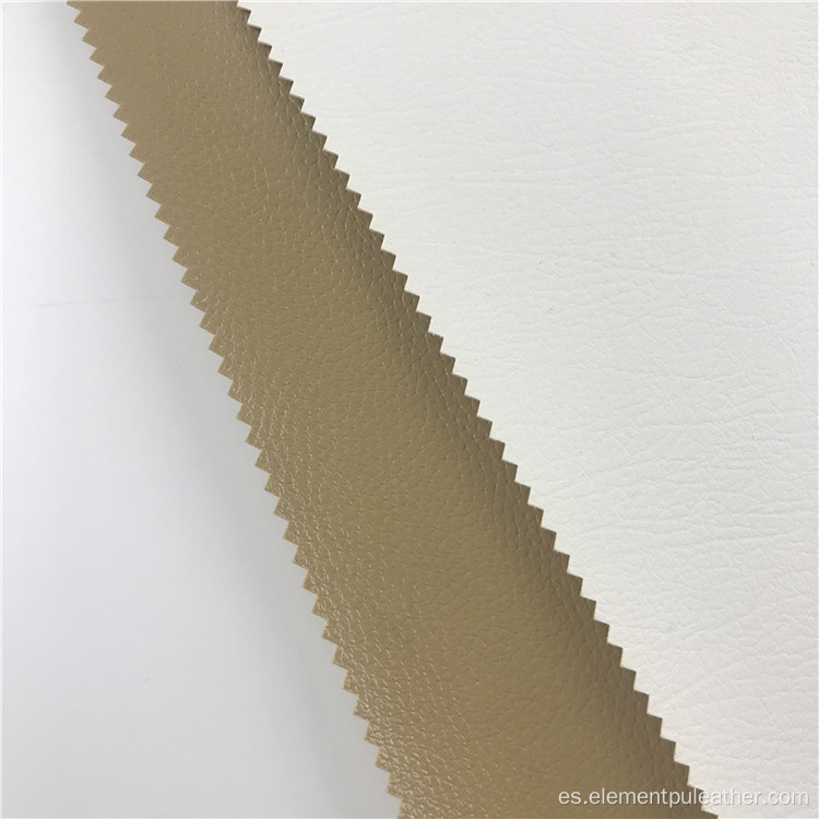 Respaldo Spunlace de cuero sintético de PVC de 0,8 mm